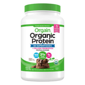 Bột Protein hữu cơ 50 Superfoods 1.22kg hương chocolate của Mỹ