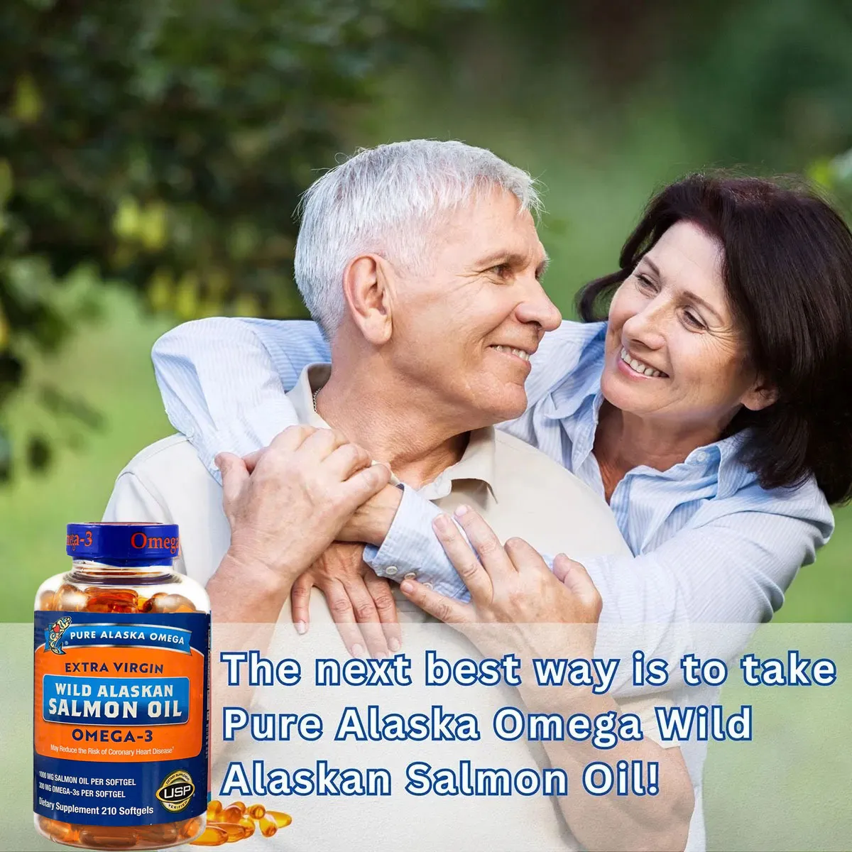 Giới thiệu Viên dầu cá hồi omega 3 alaska Salmon Oil 1000mg 210 viên Mỹ