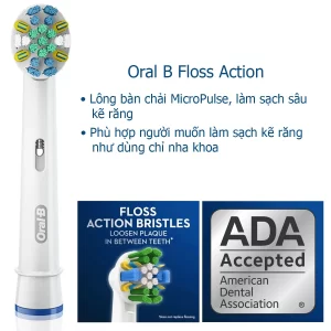 Đầu bàn chải điện Oral B Braun Floss Action