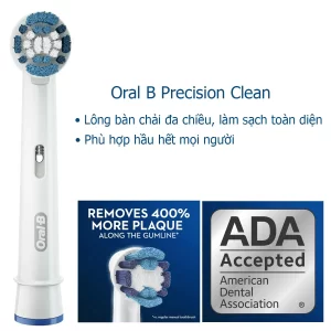 Đầu bàn chải điện Oral B Braun Precision Clean