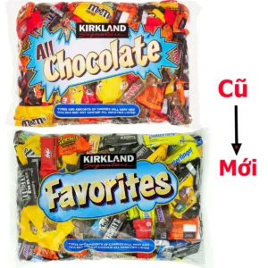 Kẹo socola tổng hợp Kirkland Chocolate 150 Pieces 2.55kg mẫu mới