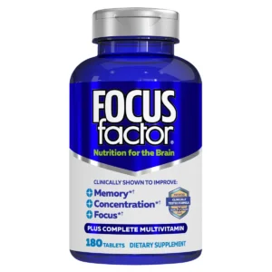 Bổ não Focus Factor tăng cường trí nhớ 180 viên của Mỹ