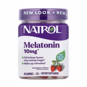 kẹo dẻo ngủ melatonin 10mg Natrol gummies 90 viên của Mỹ