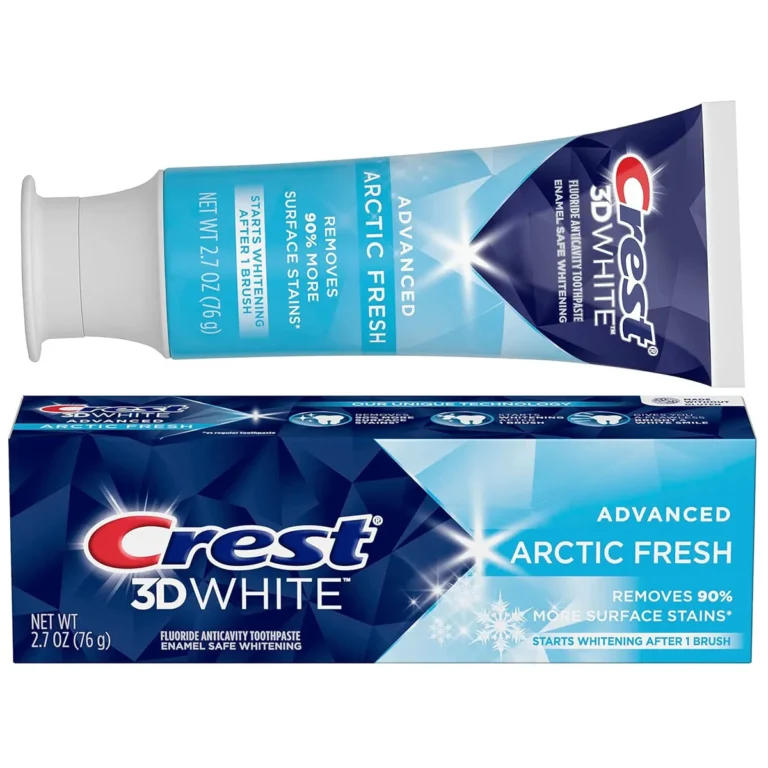 Giới thiệu kem đánh răng trắng Crest 3D White Arctic Fresh 76g