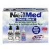 Bộ xịt rửa mũi neilmed sinus rinse 2 bình 1 chai và 250 gói muối Mỹ