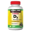 Viên uống Vitamin D3 Kirkland Signature 2000 IU 600 viên của Mỹ