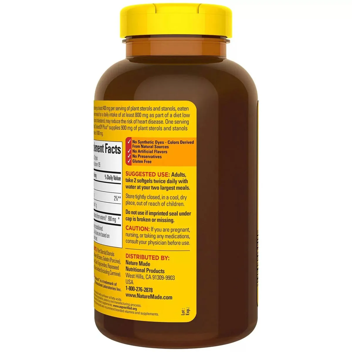 Viên uống giảm Cholesterol giảm mỡ máu CholestOff 210 viên của Mỹ - Ảnh 3