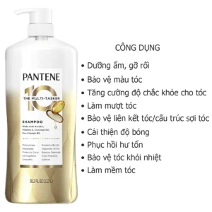 Công dụng Dầu gội Pantene The Multi Tasker 10 in 1 Shampoo 1.13L Mỹ
