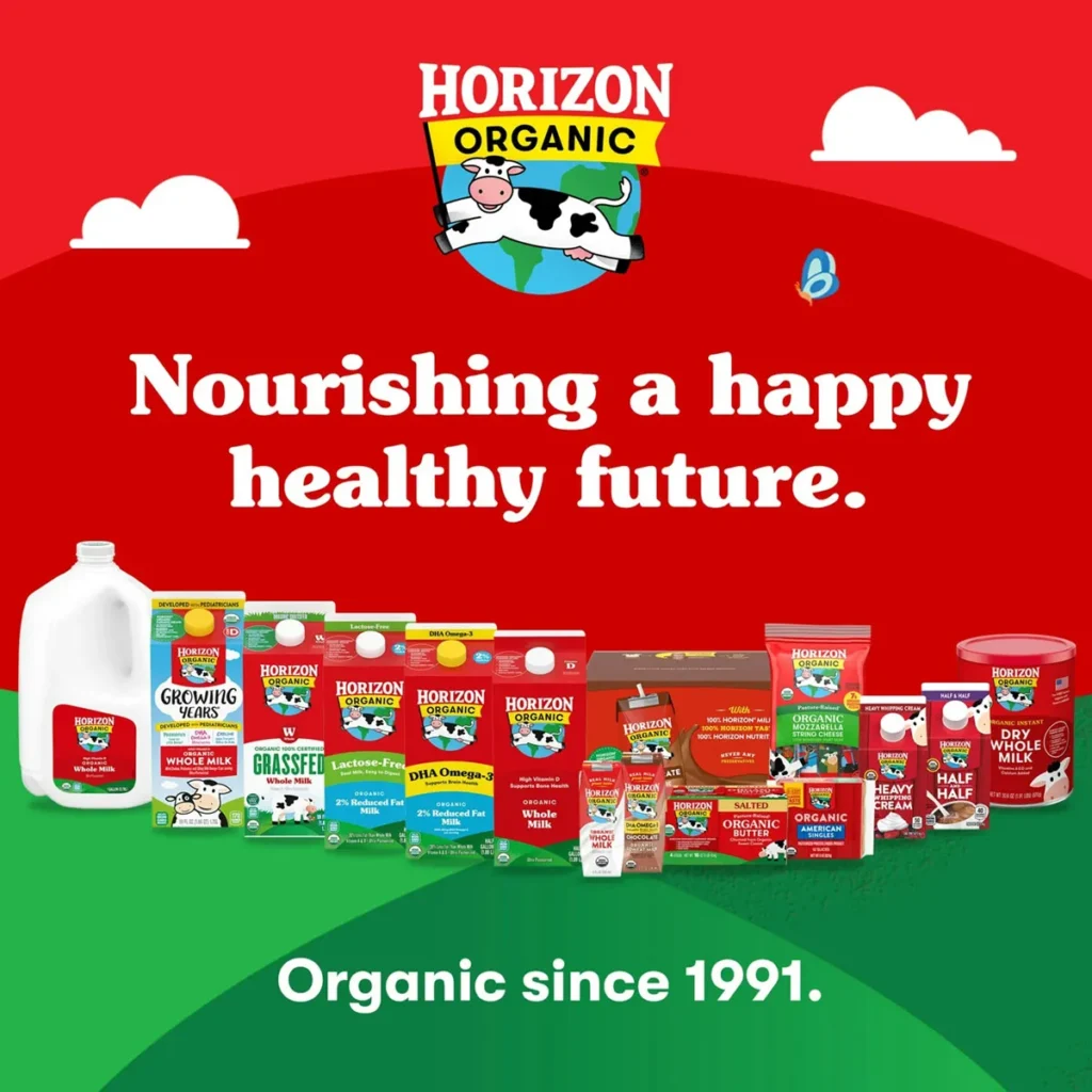 Giới thiệu Sữa Horizon Organic Dry Whole Milk nguyên kem dạng bột 870g