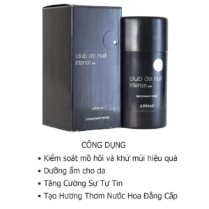 Công dụng Lăn khử mùi nam Armaf Club De Nuit Intense hương nước hoa