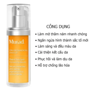 Công dụng Serum Murad giảm thâm nám Rapid Dark Spot Correcting 30ml