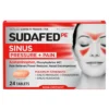 Viên hỗ trợ trị viêm xoang Sudafed PE Sinus 24 viên của Mỹ
