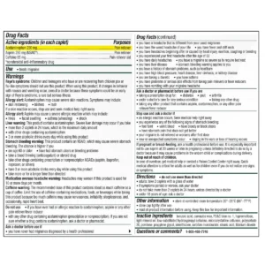 Thành phần Viên hỗ trợ chứng đau nửa đầu Excedrin Migraine 300 viên Mỹ