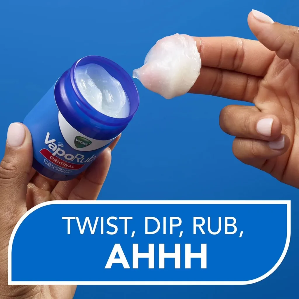 Giới thiệu Dầu ấm ngực Vicks VapoRub Cough Suppressant 100g của Mỹ