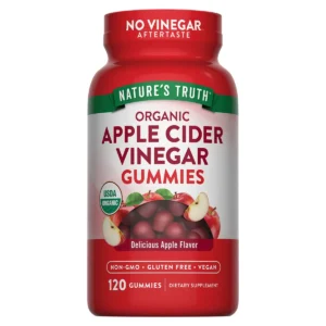 Apple Cider Vinegar Gummies kẹo dẻo giấm táo 120 viên của Mỹ