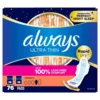 Băng Vệ Sinh Ban Đêm có cánh ALWAYS Ultra Thin của Mỹ