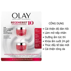 Công dụng Kem Dưỡng ẩm chống lão hóa Da Mặt Olay Regenerist 10 Mỹ
