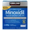 Gel Minoxidil Kirkland Hỗ Trợ Mọc Tóc Hộp 6 ống x60ml của Mỹ