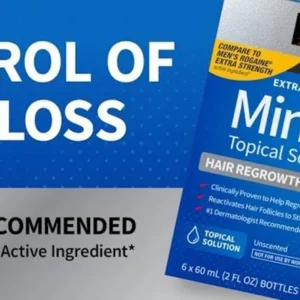 Giới thiệu Gel Minoxidil Kirkland Hỗ Trợ Mọc Tóc Hộp 6 ống x60ml của Mỹ