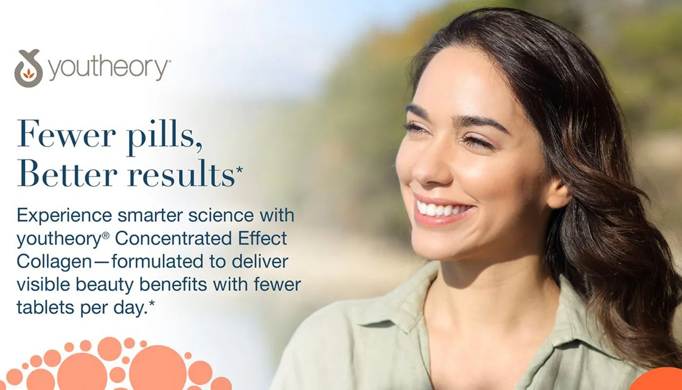 Giới thiệu Viên uống collagen youtheory Verisol Concentrated Effect Mỹ