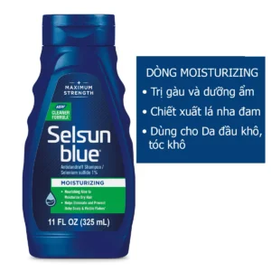 Dầu gội trị gàu Selsun Moisturizing Shampoo 325ml Mỹ