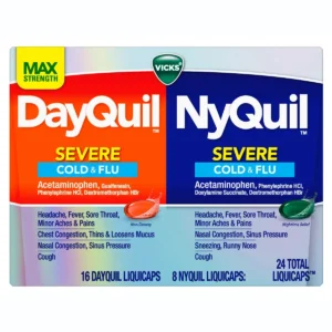 Viên DayQuil & NyQuil Severe Cold & Flu Vicks Mỹ