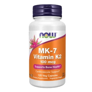 Viên Vitamin K2 MK7 100mcg Now 120 viên của Mỹ