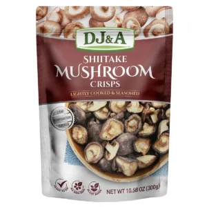 Nấm hương sấy giòn Shiitake Mushroom Crisps DJ&A 300g Mỹ