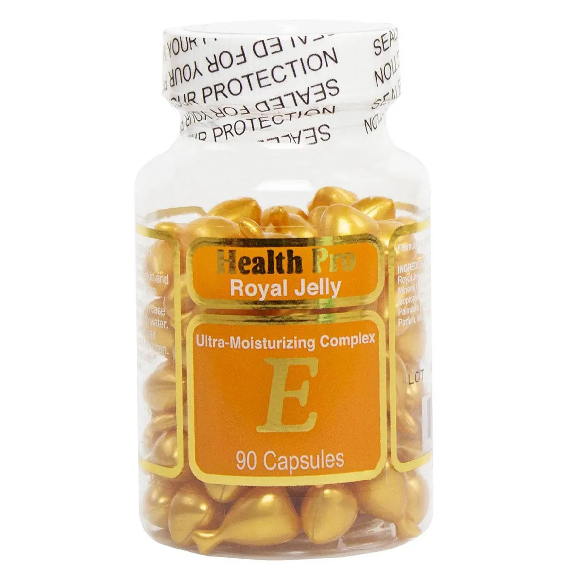 Tinh dầu dưỡng da Vitamin E Health Pro Royal Jelly 90 viên