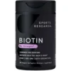 Viên Biotin 10000mcg Sports Research 120 viên của Mỹ