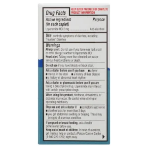 Viên cầm tiêu chảy Anti Diarrheal Equate 2mg của Mỹ - Ảnh 2