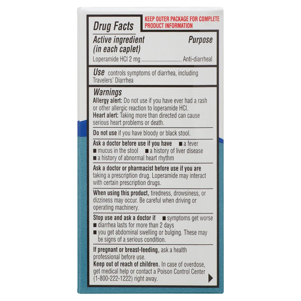 Viên cầm tiêu chảy Anti Diarrheal Equate 2mg của Mỹ - Ảnh 2