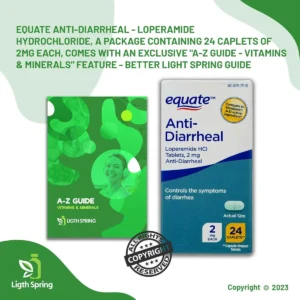 Viên cầm tiêu chảy Anti Diarrheal Equate 2mg của Mỹ - Ảnh 6