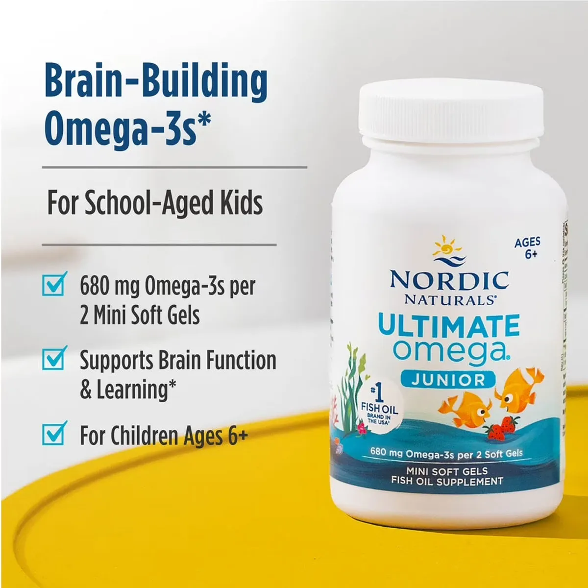 Giới thiệu DHA Cho Bé 6 Tuổi+ Nordic Ultimate Omega 120 Viên Mỹ Giới thiệu DHA Cho Bé 6 Tuổi+ Nordic Ultimate Omega 120 Viên Mỹ