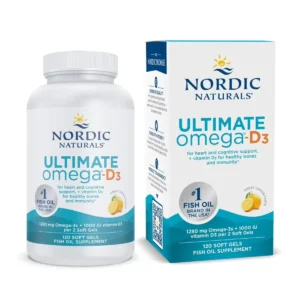 Viên Dầu Cá Nordic Naturals Ultimate Omega-D3 120 Viên Mỹ