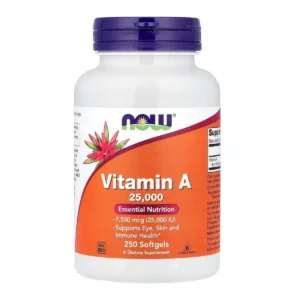 Viên Vitamin A 25000 IU 250 viên Now của Mỹ