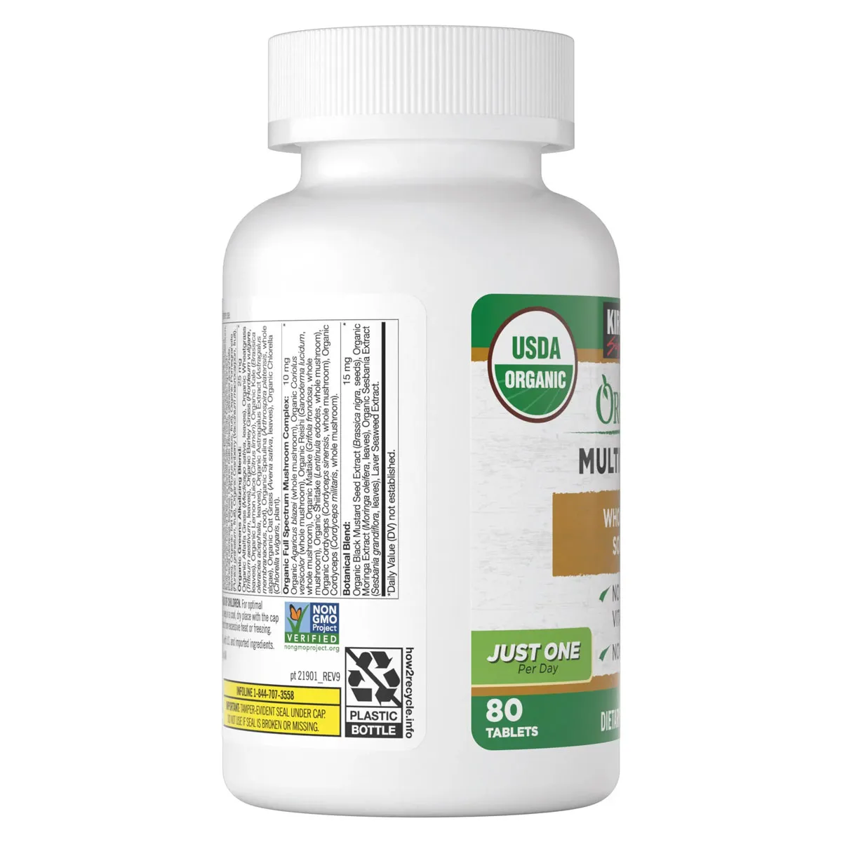 Vitamin Tổng Hợp Hữu Cơ Kirkland Organic Multivitamin 80 viên - Ảnh 4