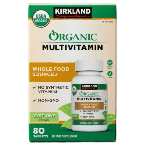 Vitamin Tổng Hợp Hữu Cơ Kirkland Organic Multivitamin 80 viên