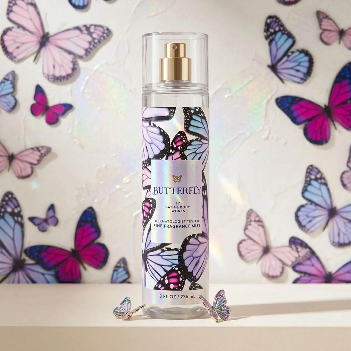 Xịt Thơm Toàn Thân BBW Butterfly Tươi Mát Nữ Tính 236ml Mỹ - Ảnh 3