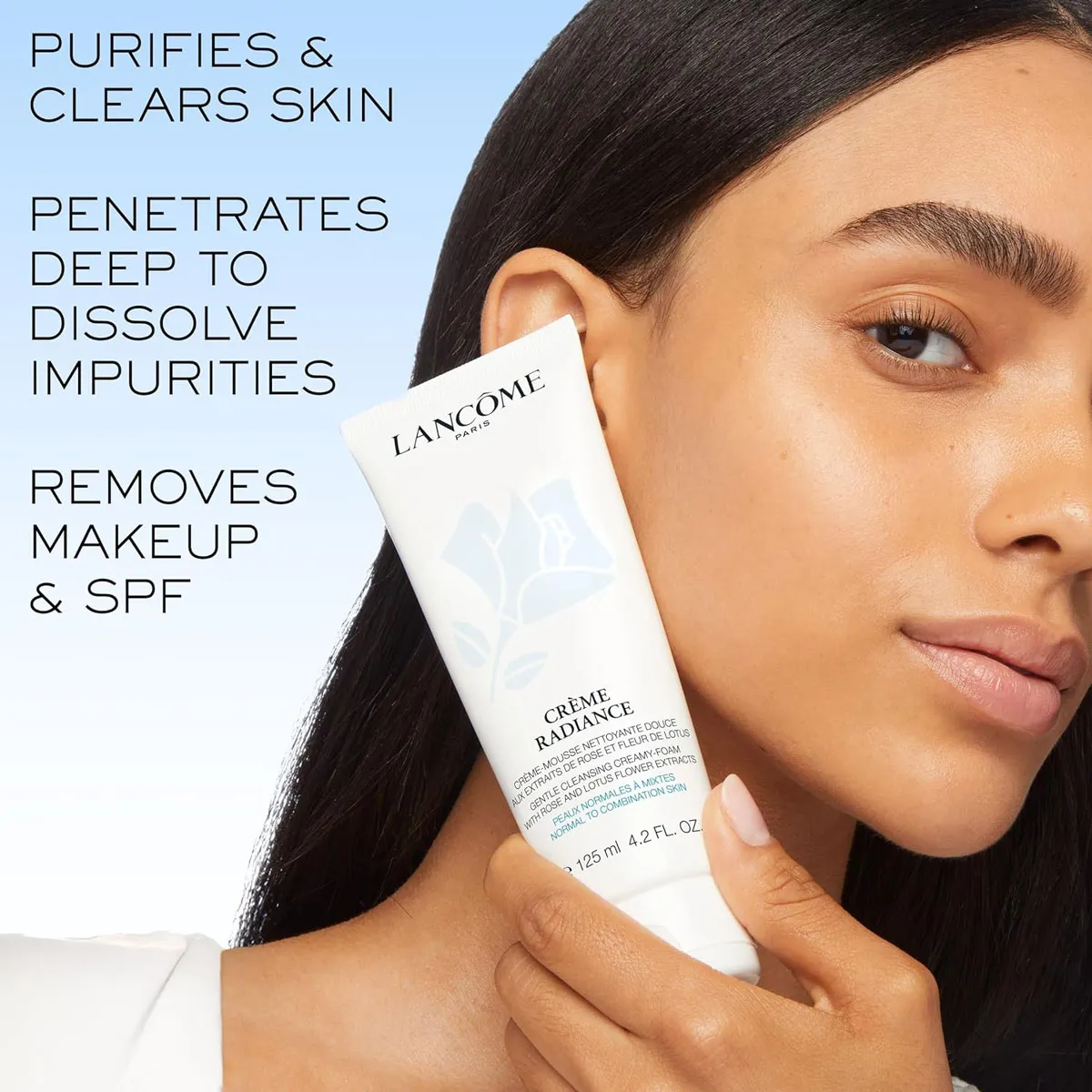 Giới thiệu Sữa Rửa Mặt Lancôme Crème Radiance Cho Mọi Loại Da 125ml Giới thiệu Sữa Rửa Mặt Lancôme Crème Radiance Cho Mọi Loại Da 125ml