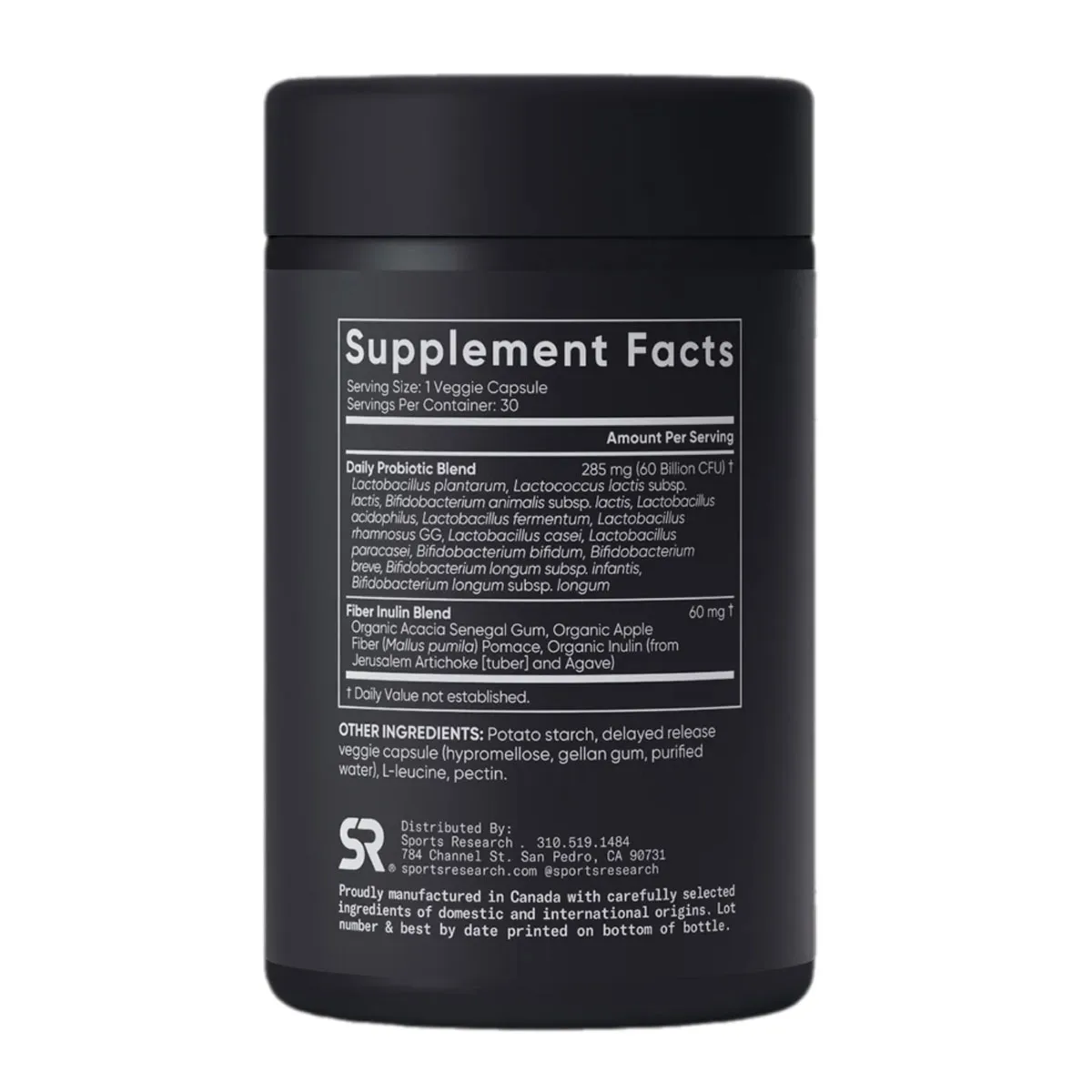 Men Vi Sinh Sports Research Daily Probiotics 60 Billion 30 Viên - Ảnh 3
