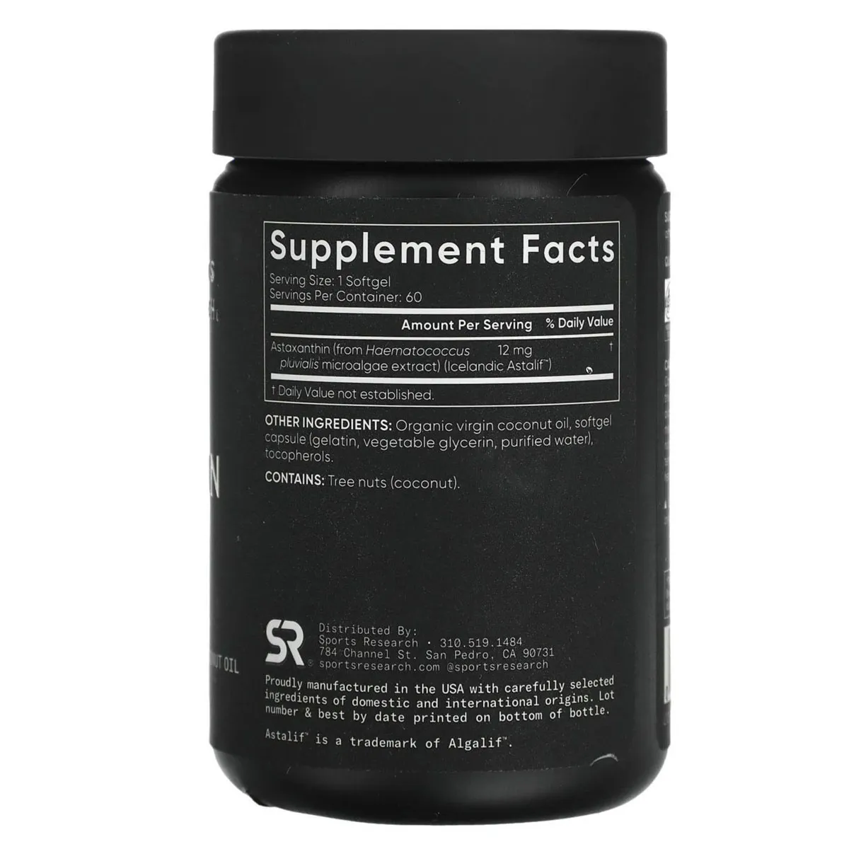 Viên uống Astaxanthin Triple Strength Sports Research 12mg Mỹ - Ảnh 2