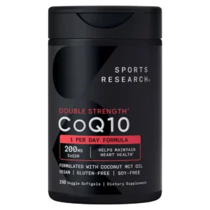 Viên uống CoQ10 200mg Sports Research 150 viên Mỹ