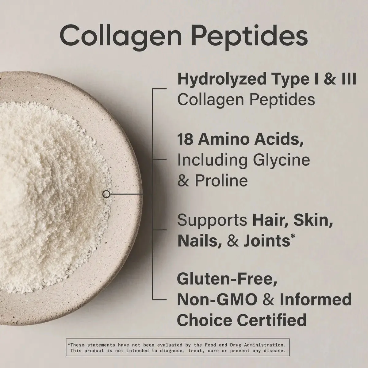 Bột Collagen Hữu Cơ Sports Research Peptides 227g Mỹ - Ảnh 5