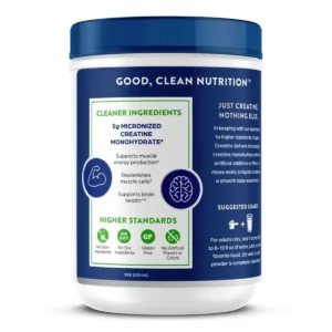 Bột Creatine Orgain Micronized Unflavored 500g Mỹ - Ảnh 3