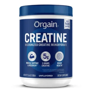Bột Creatine Orgain Micronized Unflavored 500g Mỹ