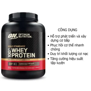 Công dụng Whey Protein ON Gold Standard 100% Whey Chocolate Hũ 2.27kg Mỹ