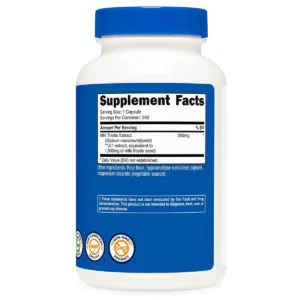 Viên Bổ Gan Nutricost Milk Thistle 1000mg 240 Viên Mỹ - Ảnh 2