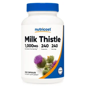 Viên Bổ Gan Nutricost Milk Thistle 1000mg 240 Viên Mỹ
