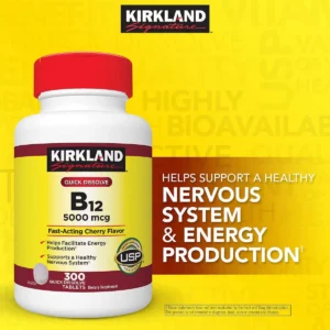 Viên Ngậm Vitamin B12 5000mcg Kirkland 300 Viên Mỹ - Ảnh 5